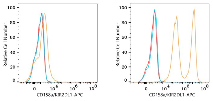 APC Rabbit anti-Human CD158a/KIR2DL1 mAb