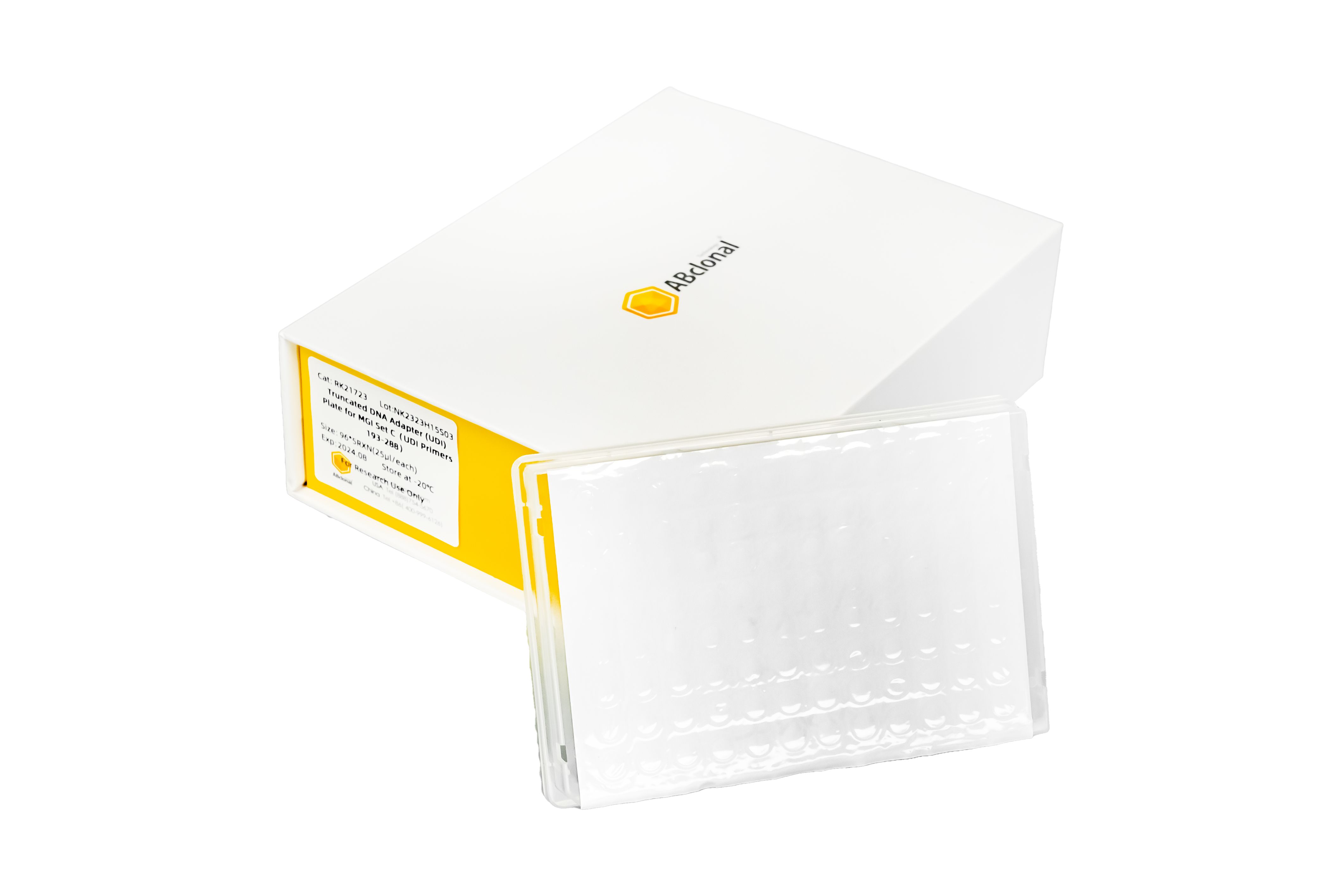 Truncated DNA Adapter (UDI) Plate for MGI Set C (UDI Primers 193-288)